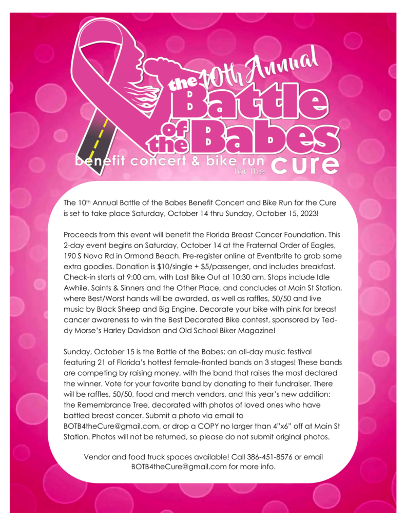 Battle of the Babes Press Release