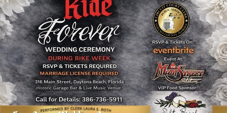 Ride Forever Wedding Ceremony
